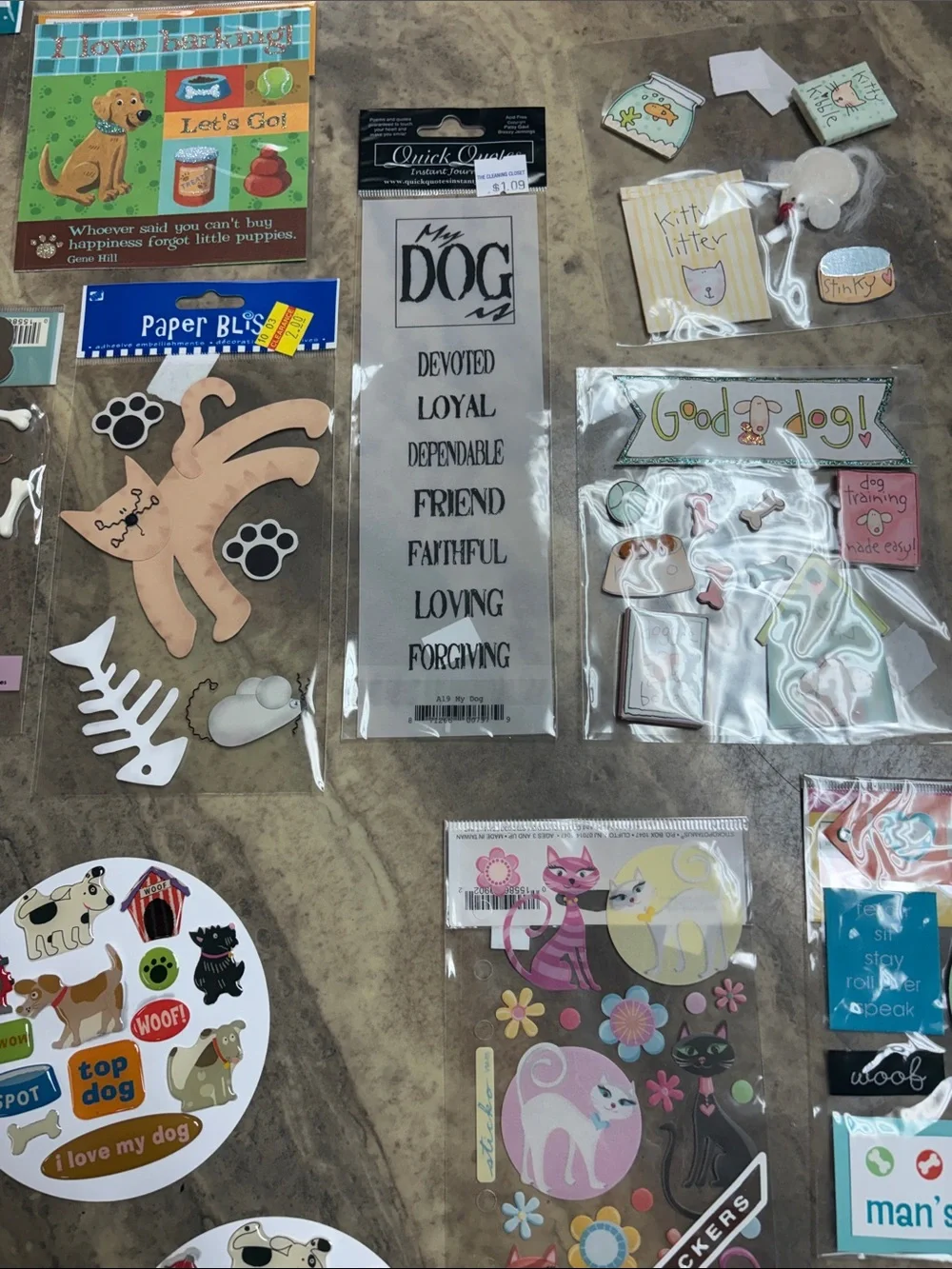 Scrapbooking pet theme bundle 40